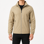 Men’s Waterproof Jacket – Breathable Stand Collar Outdoor Casual Jacket