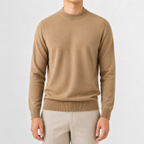 Men’s Knitted Jumper – Thickened Multi-Colour Casual Pullover