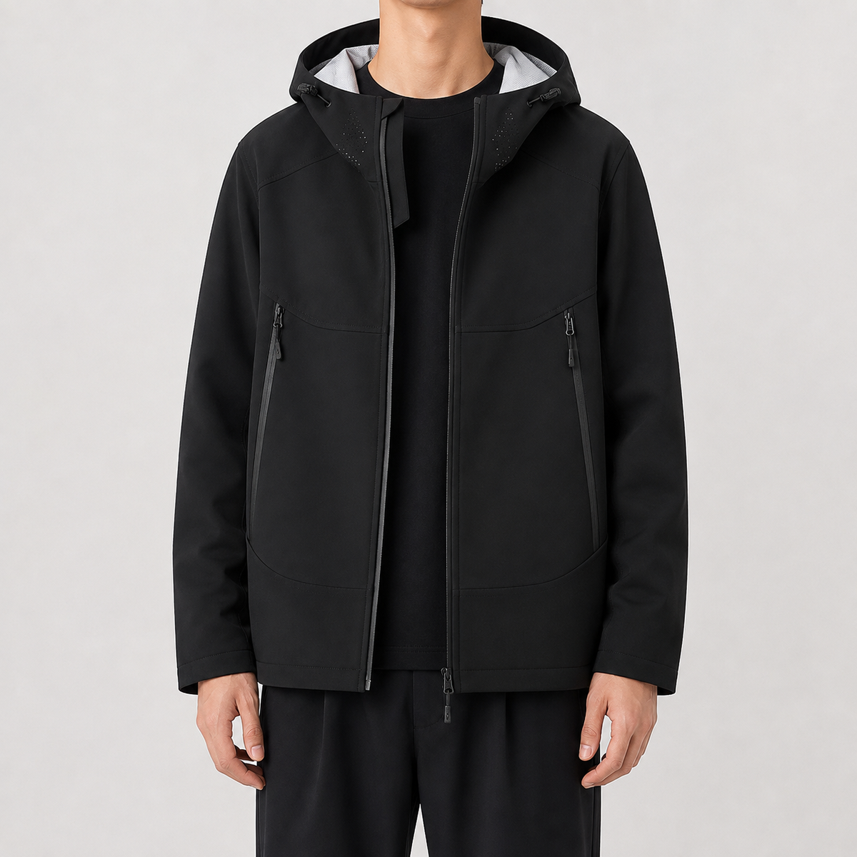 Men’s Softshell Jacket – Windproof Waterproof Warm Outdoor Windbreaker