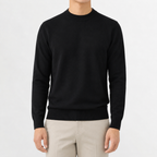 Men’s Knitted Jumper – Thickened Multi-Colour Casual Pullover
