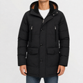 Men’s Padded Jacket – Thickened Insulated Winter Parka Coat