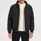 Men’s Padded Jacket – Heavyweight Fleece-Lined Winter Coat