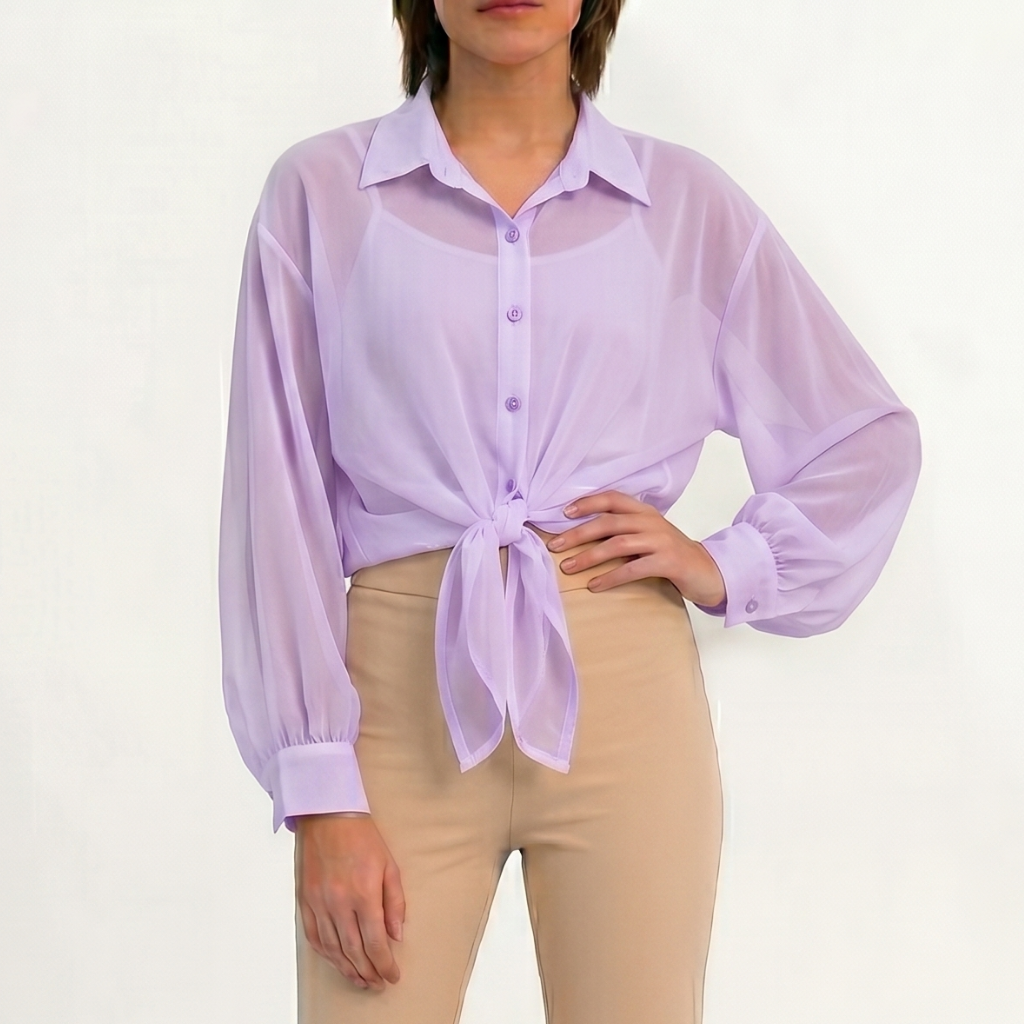 Women’s Cardigan – Breathable Loose Fit Lightweight Summer Blouse