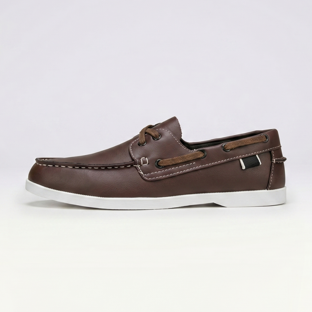 Men’s Boat Shoes – Classic British Style Breathable Slip-On Casual Shoes