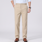 Men’s Chino Trousers – Slim Fit Straight Leg Business Casual Trousers