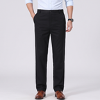 Men’s Chino Trousers – Slim Fit Straight Leg Business Casual Trousers