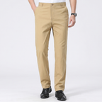 Men’s Chino Trousers – Slim Fit Straight Leg Business Casual Trousers