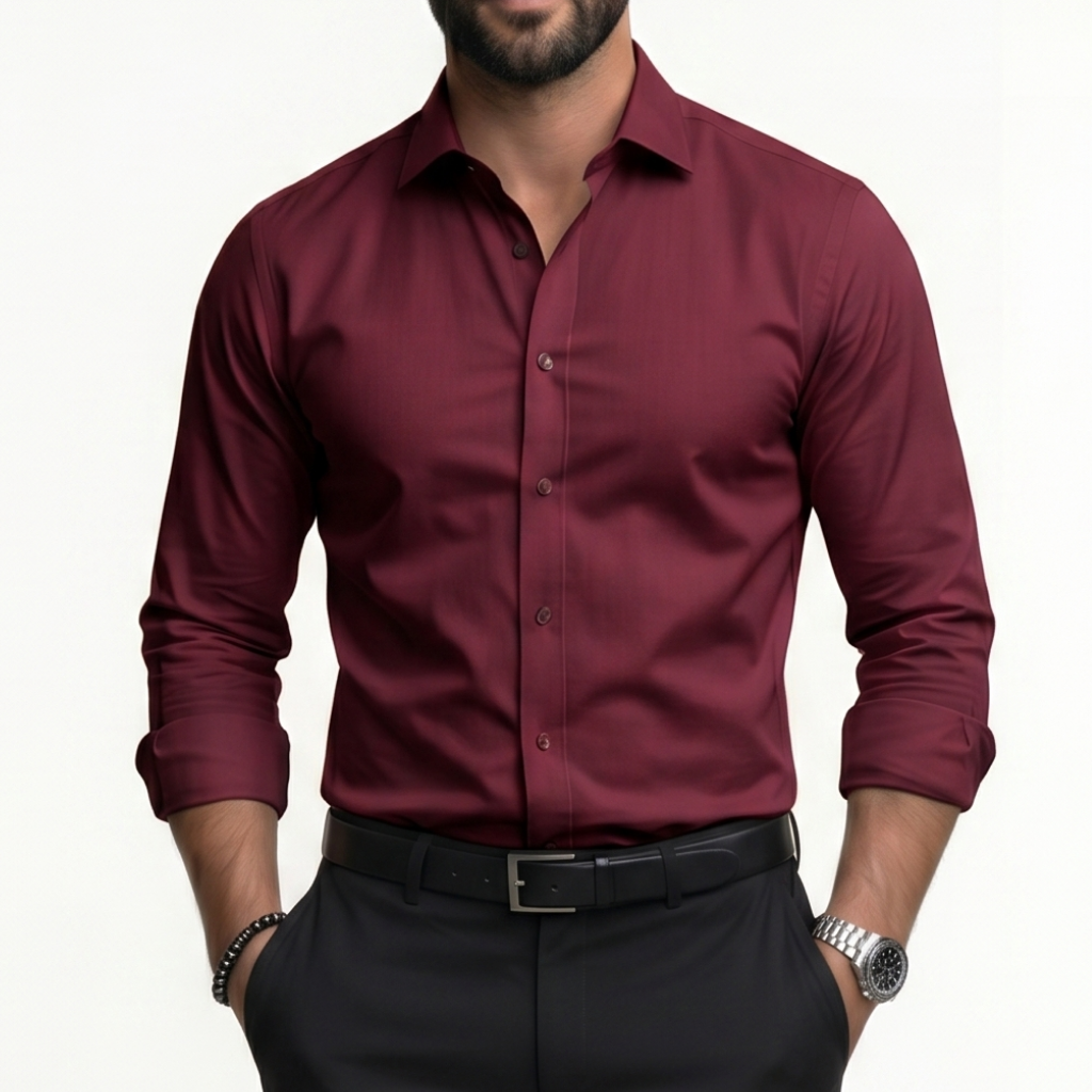 Men’s slim classic shirt