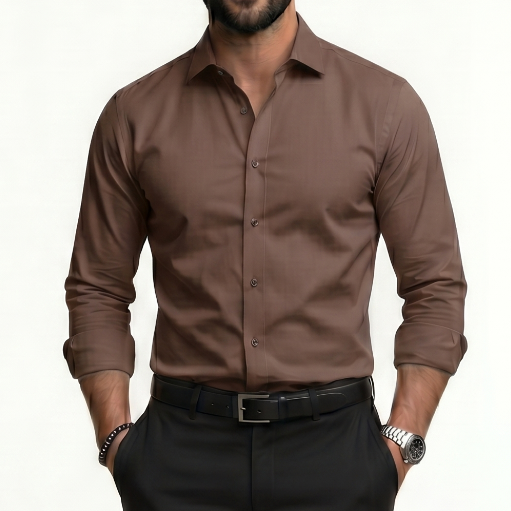 Men’s slim classic shirt