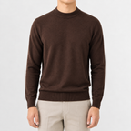 Men’s Knitted Jumper – Thickened Multi-Colour Casual Pullover