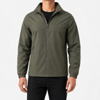Men’s Waterproof Jacket – Breathable Stand Collar Outdoor Casual Jacket