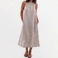 Women’s elegant linen dress