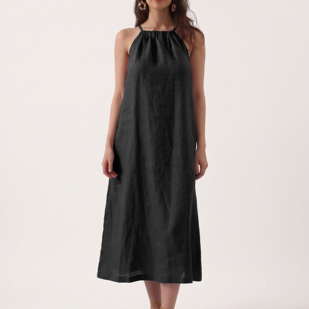 Women’s elegant linen dress