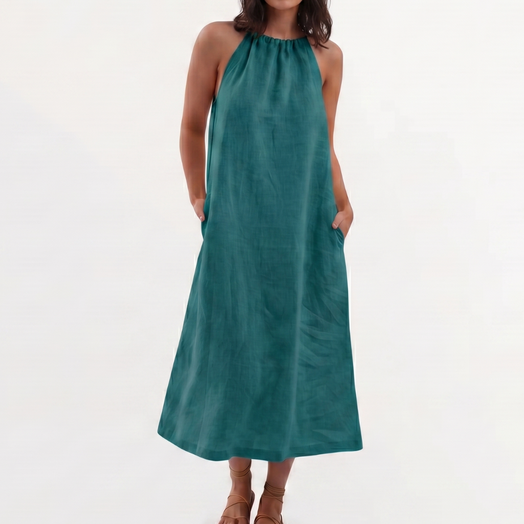 Women’s elegant linen dress