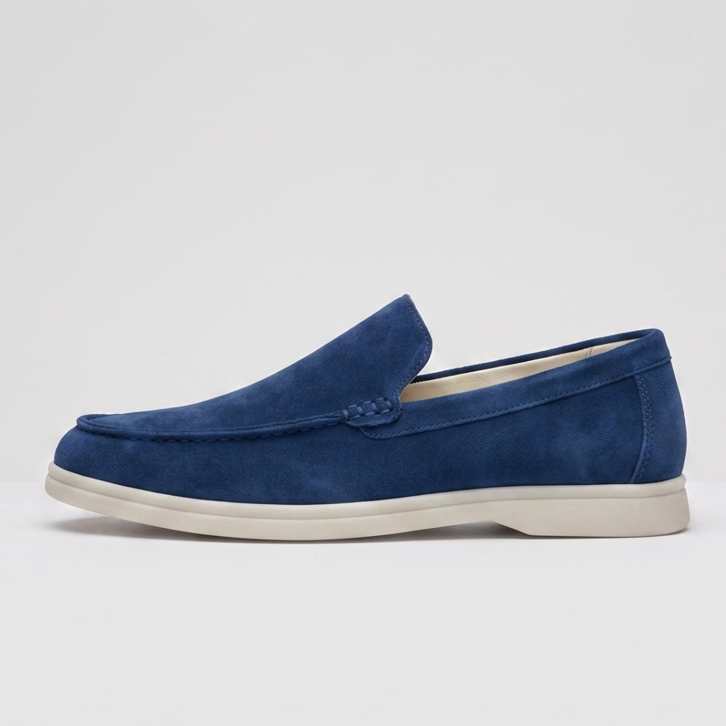 Men’s Loafers – Casual Slip-On Driving Shoes with Flat Sole