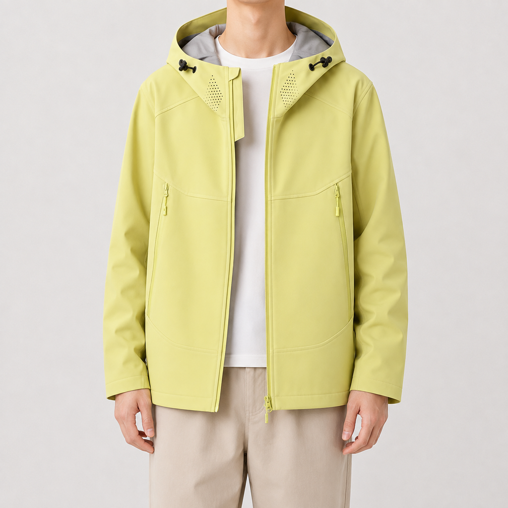 Men’s Softshell Jacket – Windproof Waterproof Warm Outdoor Windbreaker