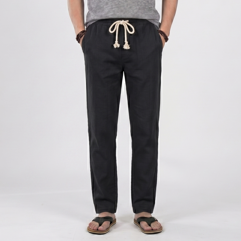 Men’s breathable linen pants