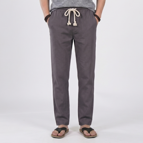 Men’s breathable linen pants
