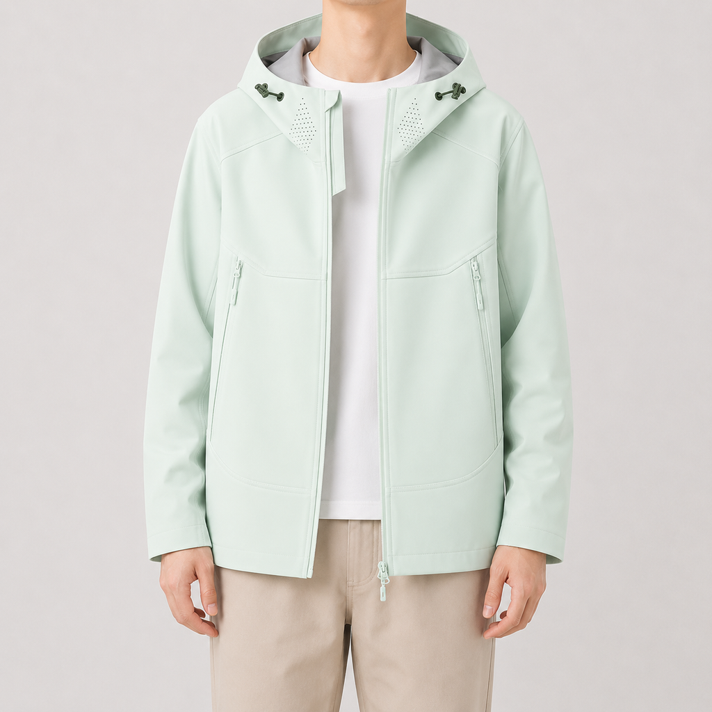 Men’s Softshell Jacket – Windproof Waterproof Warm Outdoor Windbreaker