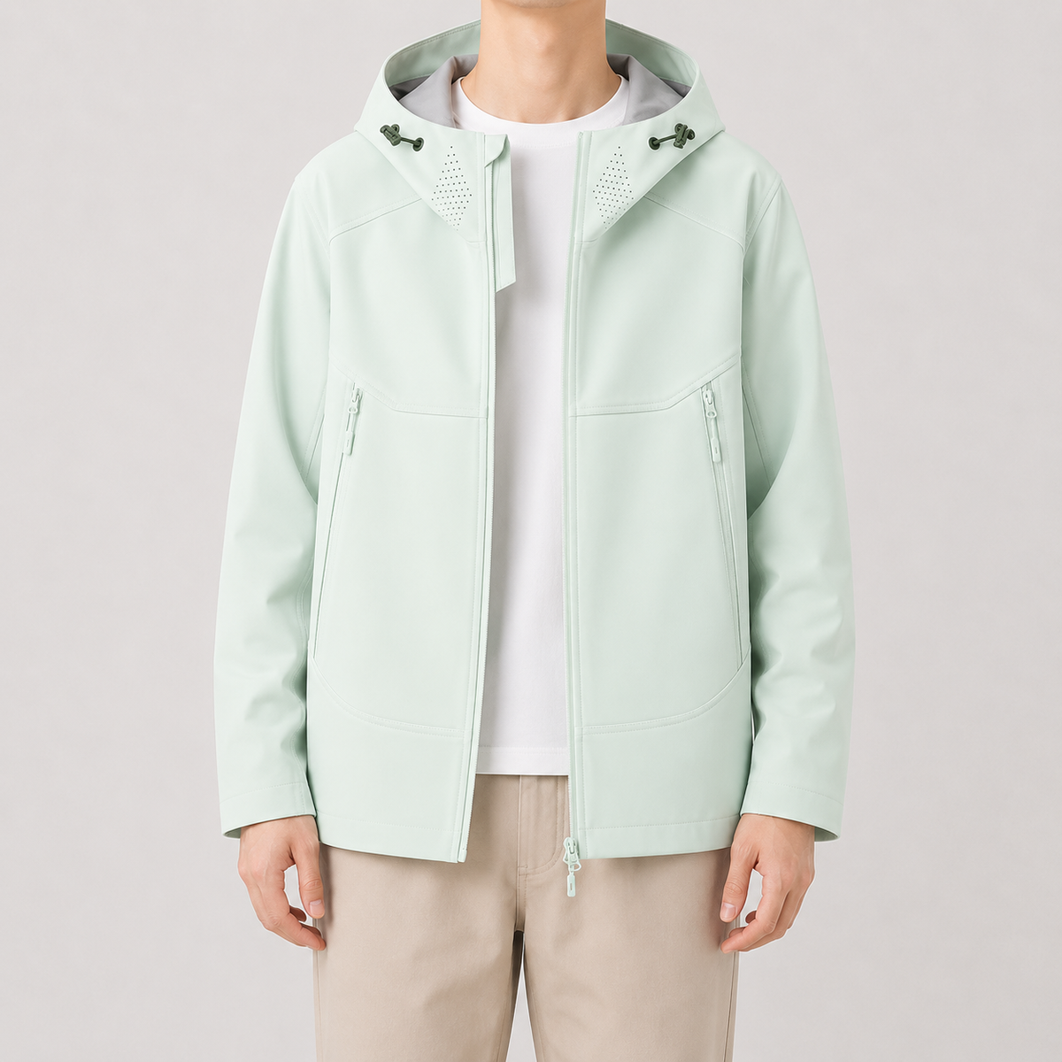Men’s Softshell Jacket – Windproof Waterproof Warm Outdoor Windbreaker