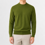Men’s Knitted Jumper – Thickened Multi-Colour Casual Pullover