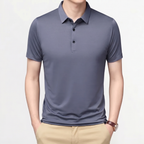 Men’s Polo Shirt – Slim Fit Short Sleeve Stretch Polo with Lightweight Finish