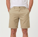 Men’s Chino Shorts – Slim Fit Straight Leg Casual Tailored Shorts