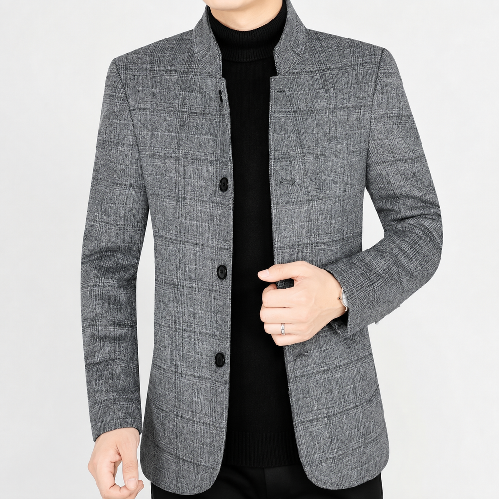 Men’s Blazer – Casual Tailored Jacket for Autumn & Winter