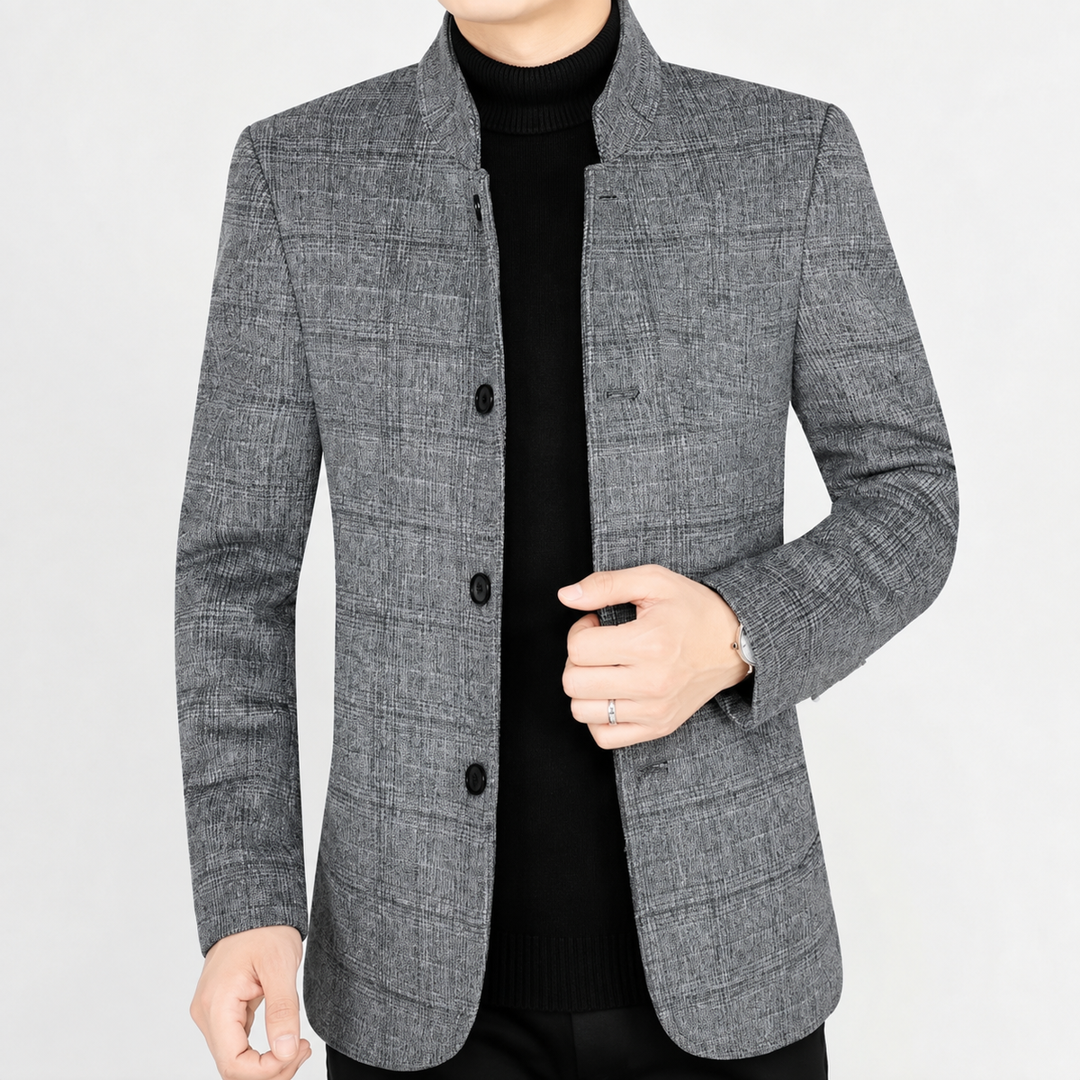 Men’s Blazer – Casual Tailored Jacket for Autumn & Winter
