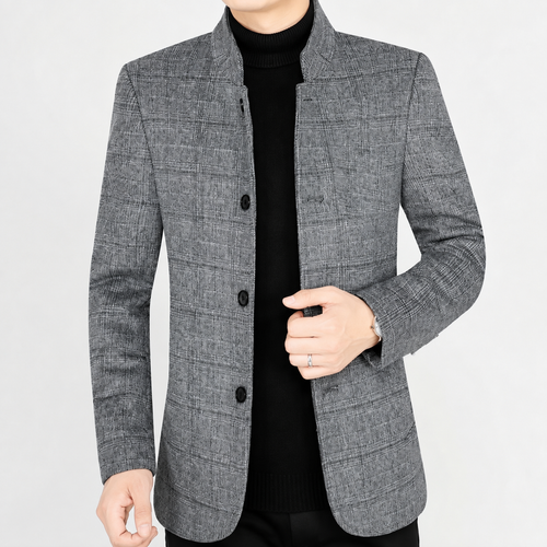 Men’s Blazer – Casual Tailored Jacket for Autumn & Winter