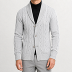 Men’s Knitted Coat – Autumn Winter Long Sleeve Jumper Jacket