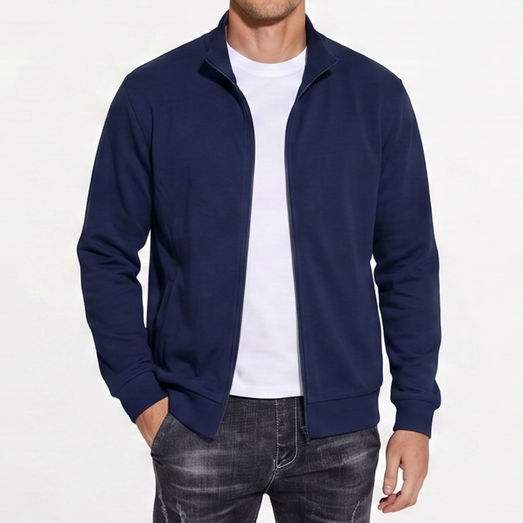 Men's Stand Collar Summer Jacket