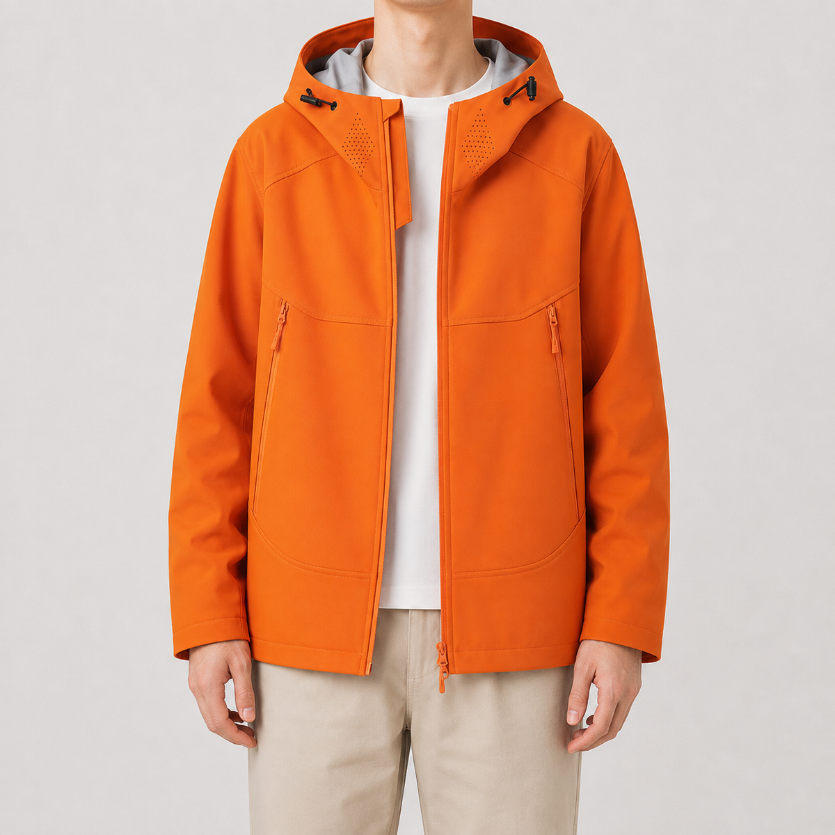 Men’s Softshell Jacket – Windproof Waterproof Warm Outdoor Windbreaker