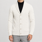 Men’s Knitted Coat – Autumn Winter Long Sleeve Jumper Jacket