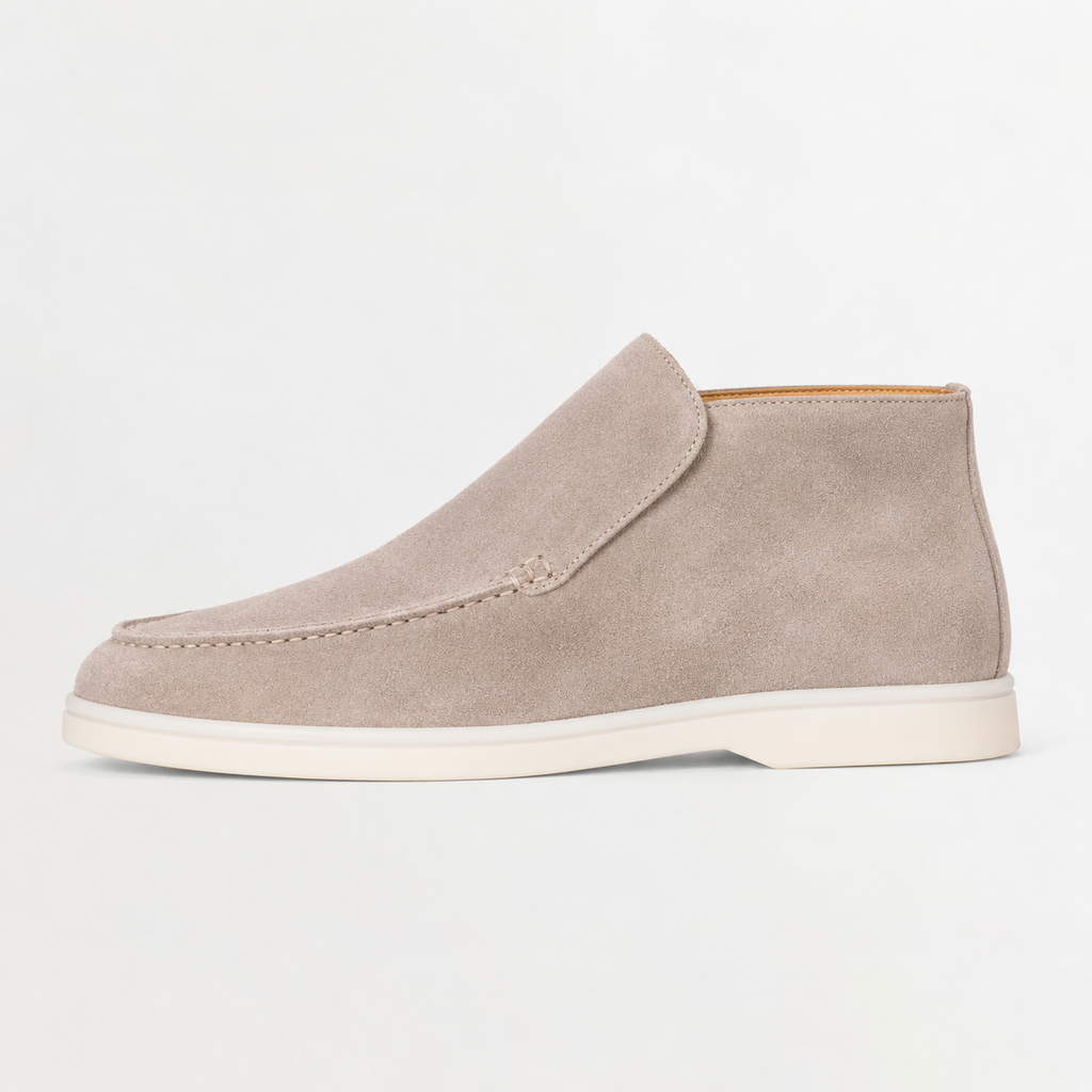 Men’s Loafers – Slip-On Moc Toe Casual Shoes with Plus Size Fit