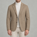Men’s Suit Jacket – Business Casual Tailored Blazer with Notch Lapels