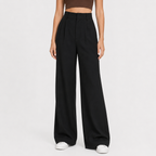 Women’s High Waist Trousers – Wide Leg Tailored Trousers