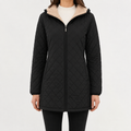 Women’s Quilted Jacket – Diamond Quilted Lightweight Padded Coat
