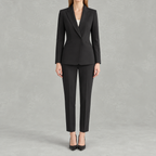 Women’s Business Suit – Tailored Blazer and Trousers Two-Piece Set