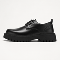 Men’s Loafers – Smart Waterproof Black Leather-Style Slip-On Shoes