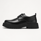 Men’s Loafers – Smart Waterproof Black Leather-Style Slip-On Shoes