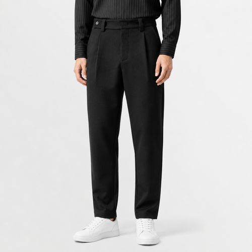 Men’s Corduroy Trousers – Loose Fit Straight Leg Winter Casual Trousers