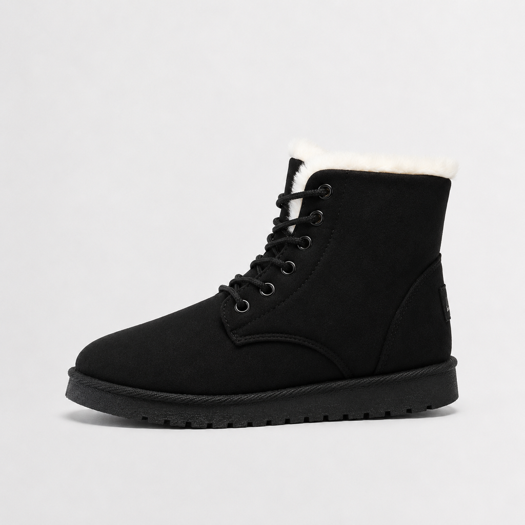 Women’s Snow Boots – Warm Ankle Winter Boots with Fleece Lining