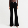 Women’s Corduroy Trousers – High Waist Bootcut Flared Trousers
