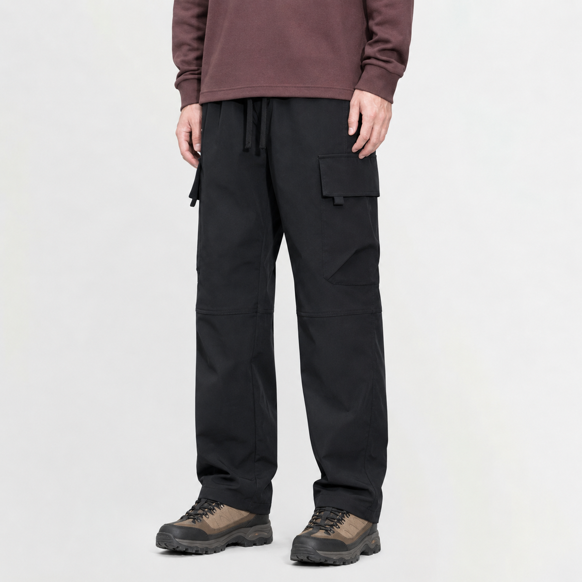 Men’s Cargo Trousers – Relaxed Fit Straight Leg Casual Trousers