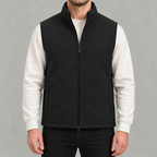 Men’s Fleece Vest – Polar Fleece Lined Thickened Gilet