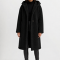 Women’s Teddy Coat – Longline Faux Fur Plush Winter Coat