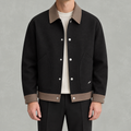 Men’s Casual Jacket – Lightweight Autumn Zip Jacket with Stand Collar