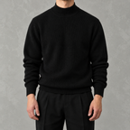 Men’s Knitted Jumper – Warm Long Sleeve Pullover for Layering