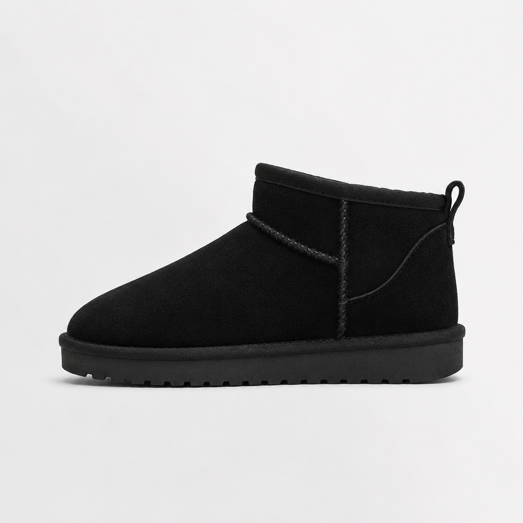Women’s Snow Boots – Short Warm Winter Boots with Fur Lining